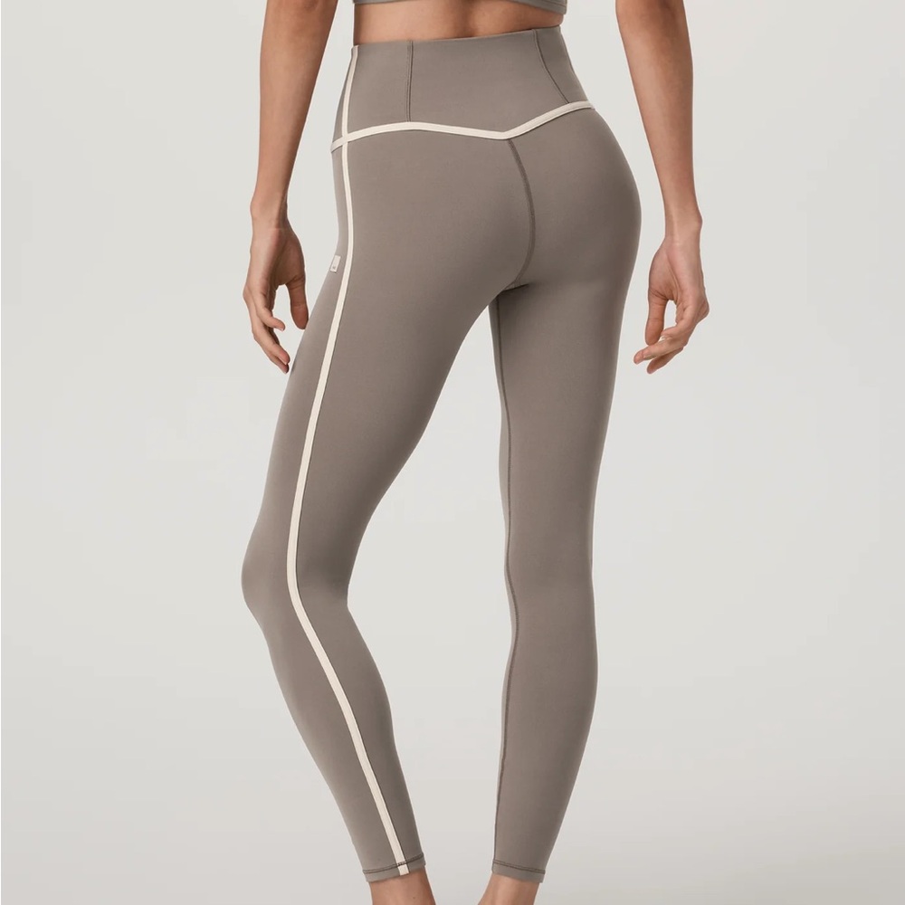 VUORI All The Feels Corset Legging Smokey Taupe